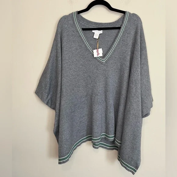 NWT House of Harlow 1960 Poncho Size -OSFM - Picture 5 of 12